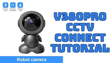 Robot CCTV INSTALLATION V380PRO SETUP TUTORIAL