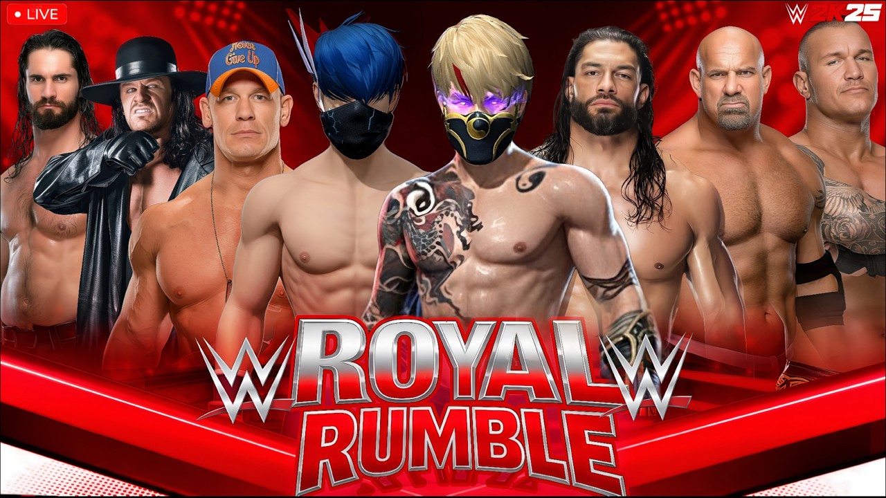 WWE 2K25 GAMEPLAY TAMIL😱🔥 || ROYAL RUMBLE🔥 