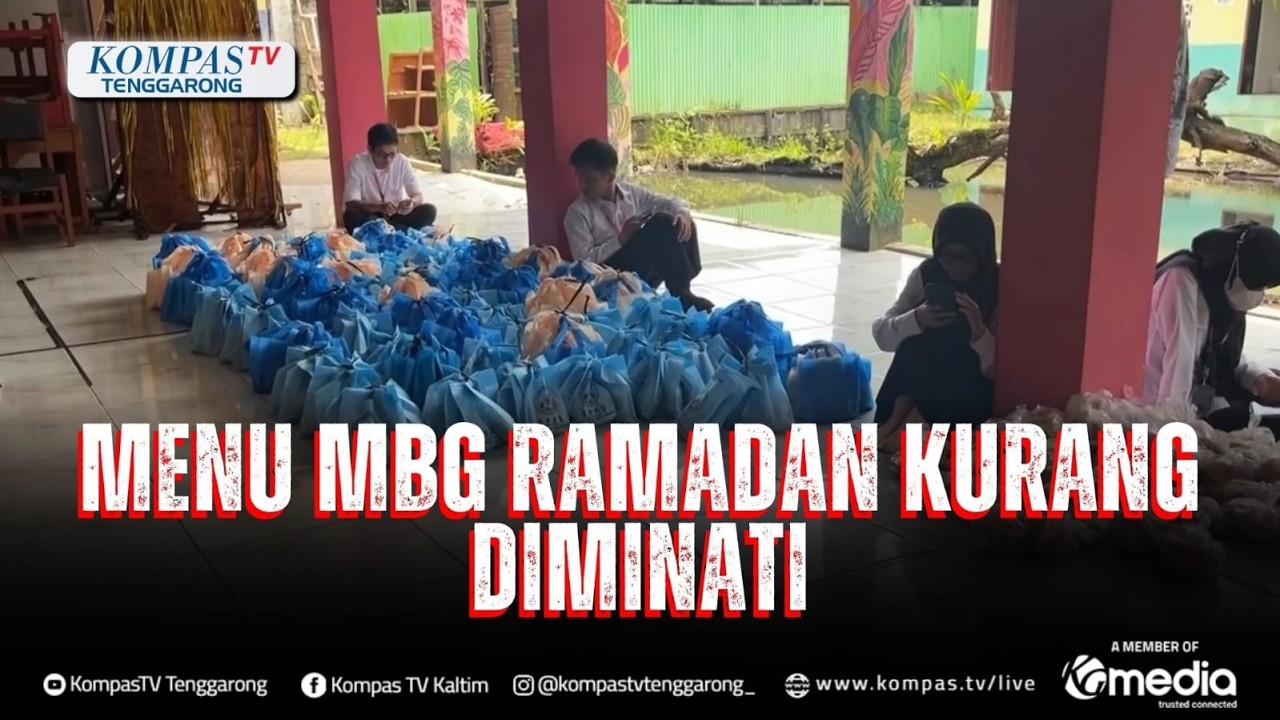 Menu MBG Ramadan Kurang Diminati
