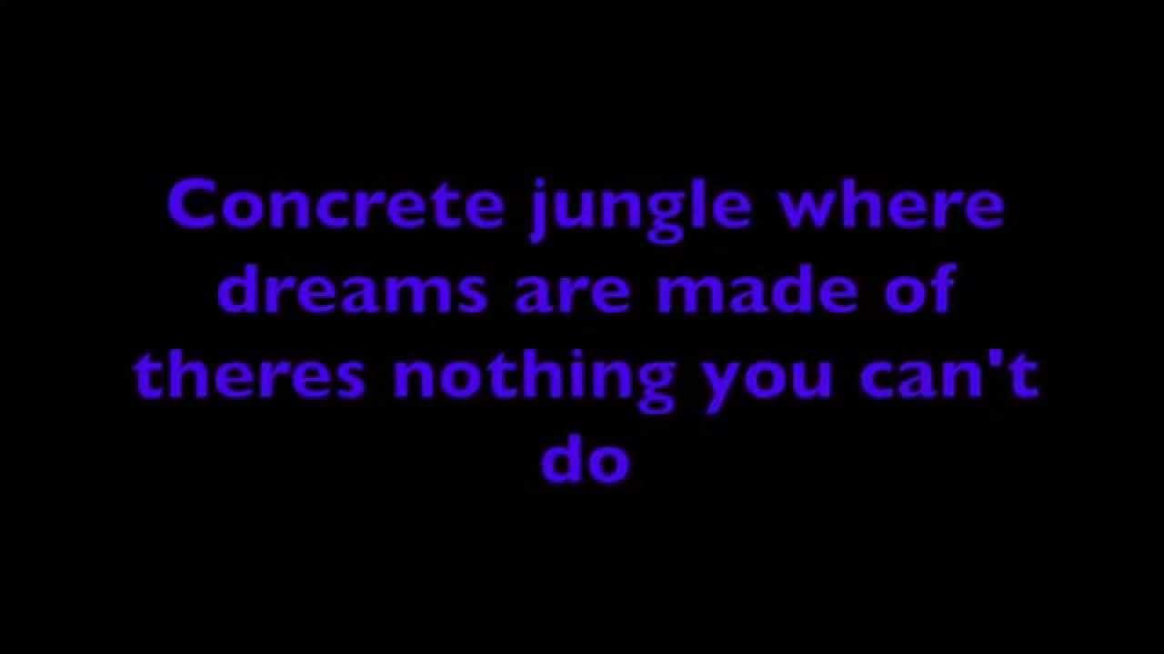 Alicia Keys New york (lyrics) YouTube