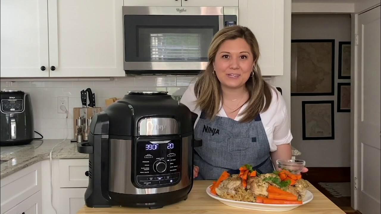 Ninja Foodi 8qt 9in1 Deluxe XL Pressure Cooker & Air Fryer on QVC