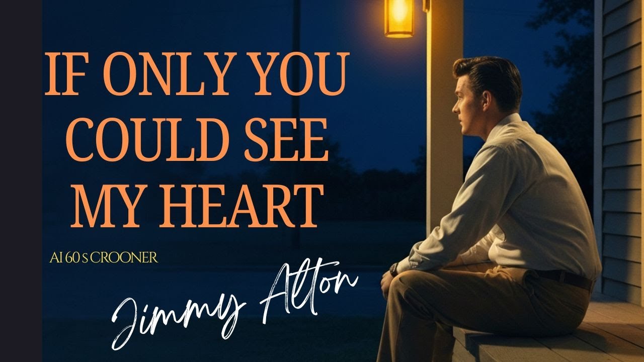 Jimmy Alton -"IF ONLY YOU COULD SEE MY HEART" |AI Crooner Tribute| Vintage Song 