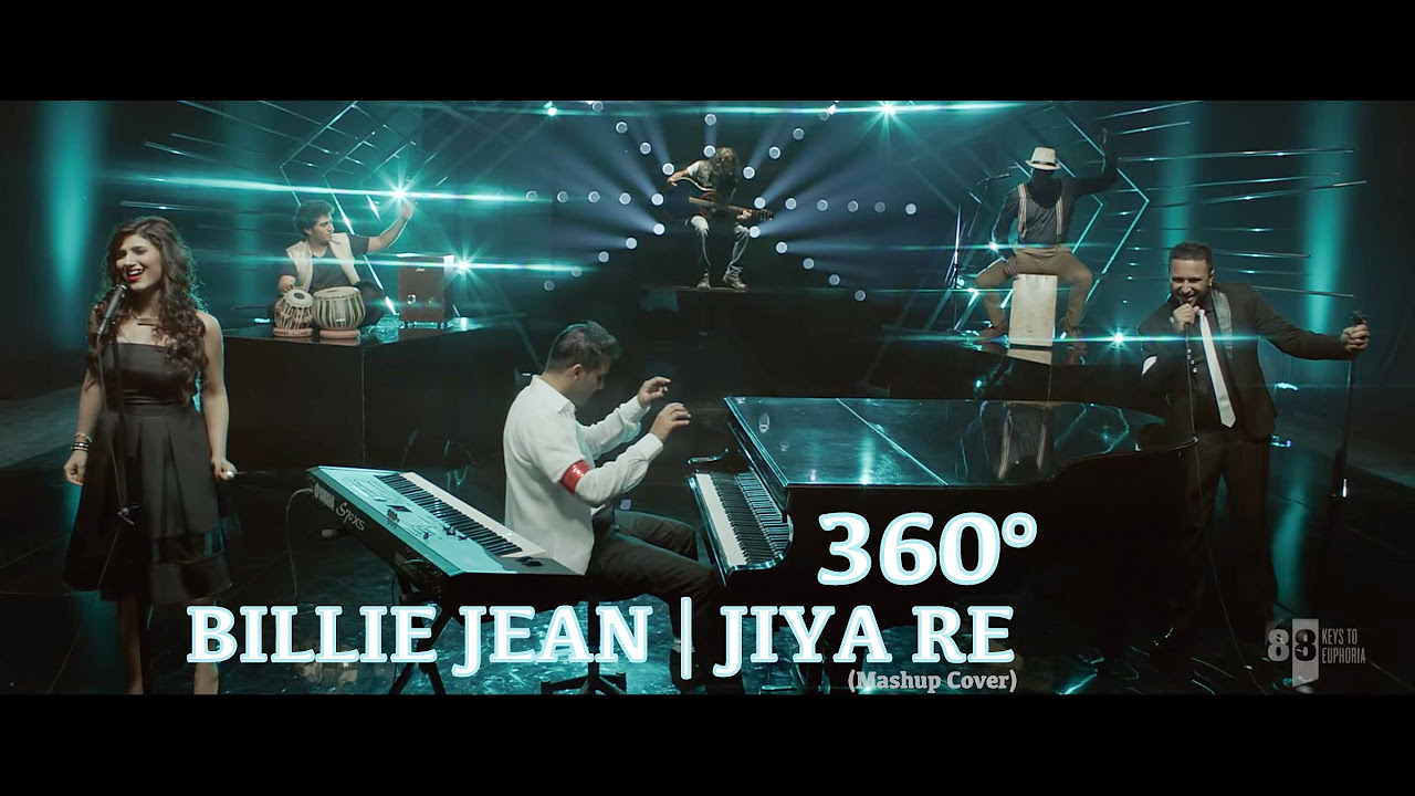 360 Billie Jean  Jiya Re Mashup Cover   Aakash Gandhi ft Ash King  Shashaa Tirupati