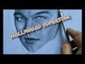 Hollywood superstar pencils sketch tapas art