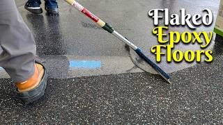 How To Create An Amazing Epoxy Garage Floor ✨ | Tidepool Flakes + Gunmetal Glitter (pro Tips!)