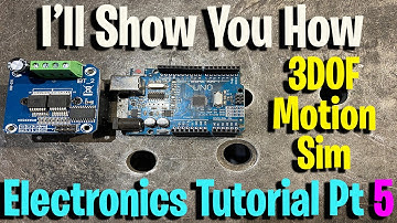 Arduino Uno R3 and IBT-2 Wiring A Motion Simulator