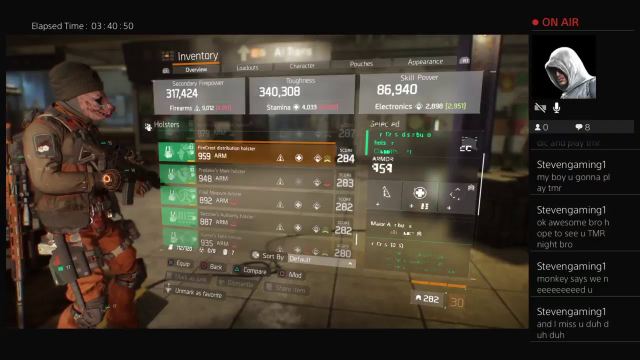 Grinding for the brand new 6 piece classified gear sets!! So close to having them all!