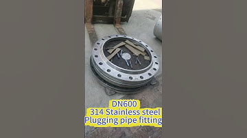 DN600 Pipeline plugging equipment #conduite #valves #pipelining