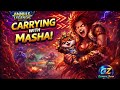 Carrying with Masha 💀 | Easy Wins & Rank Push! (MLBB)