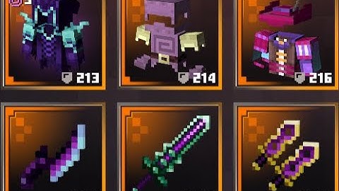 ALL NEW Uniques & Items Showcase Minecraft Dungeons (Echoing Void DLC)