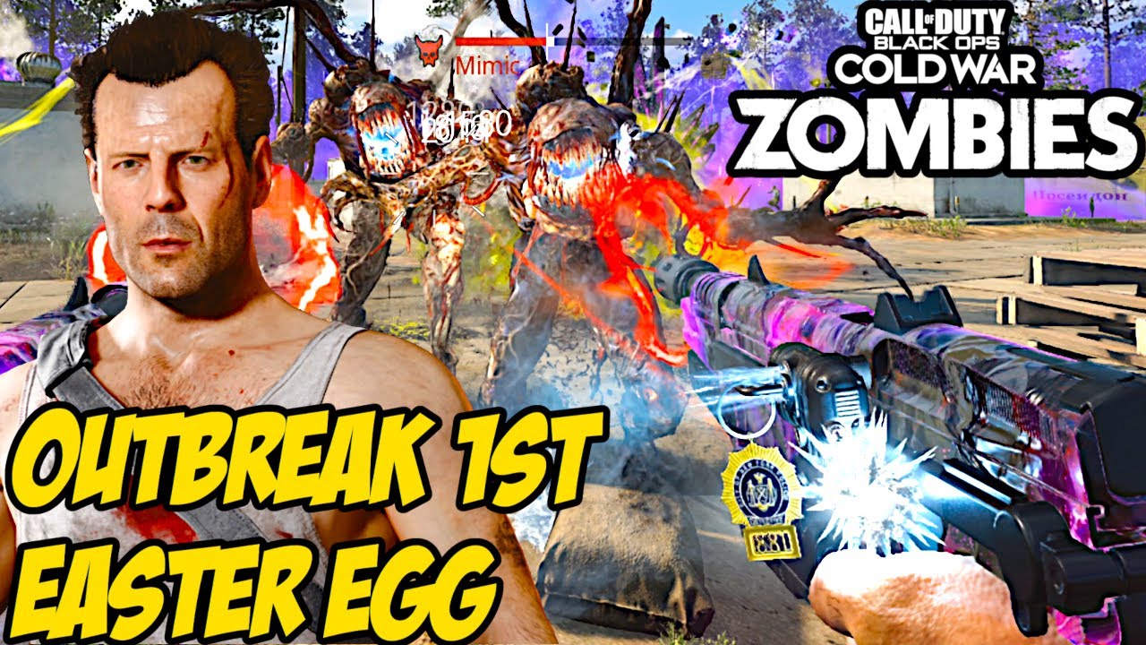 1ST OUTBREAK EASTER EGG WITH JOHN MCCLANE FROM DIE HARD Call of Duty