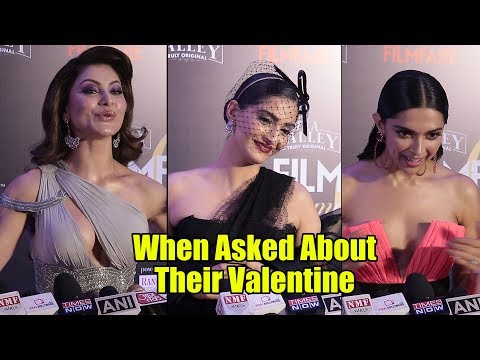 When Celebrities Were Asked About Their Valentine | CRAZY REACTIONS 😂😂😂