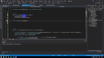 curso de c# con archivo txt  #3