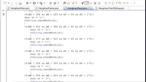 Updated Hangman Game and source code