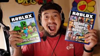 I played the most FAMOUS GAMES but on Roblox!