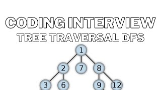 Coding Interview Pattern | Depth First Search Tree Traversal