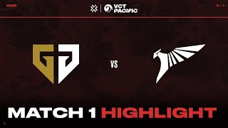 GEN vs. TLN // VCT Pacific Week 7 Day 1 Highlights