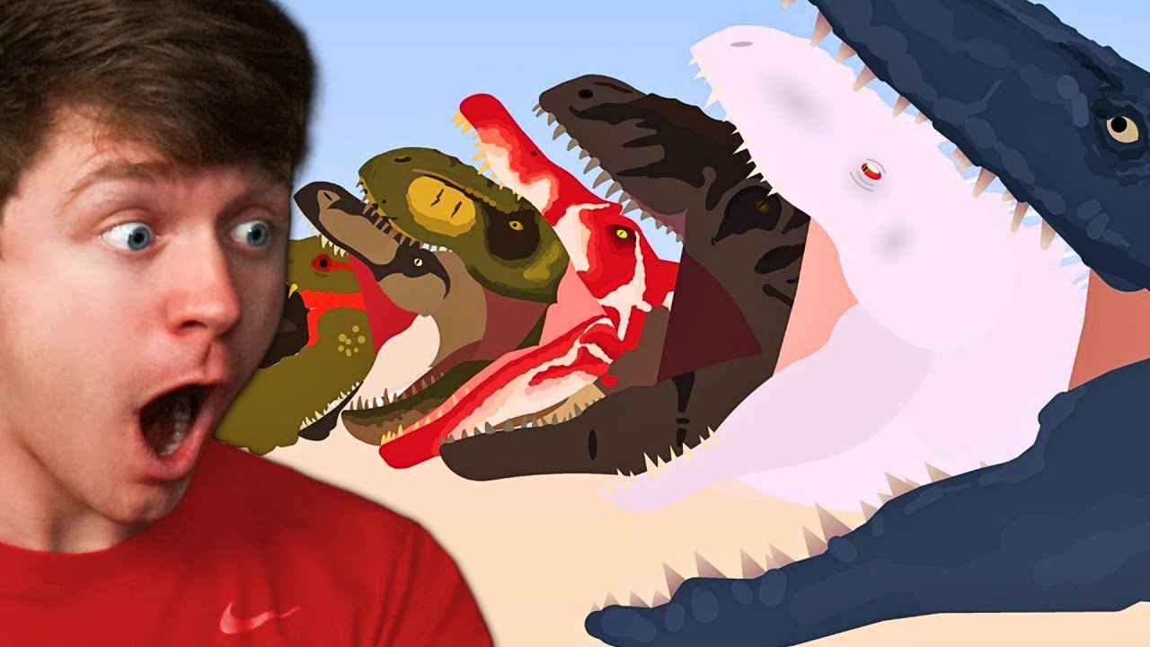 Reacting to DINOSAURS but they EAT EACH OTHER!?