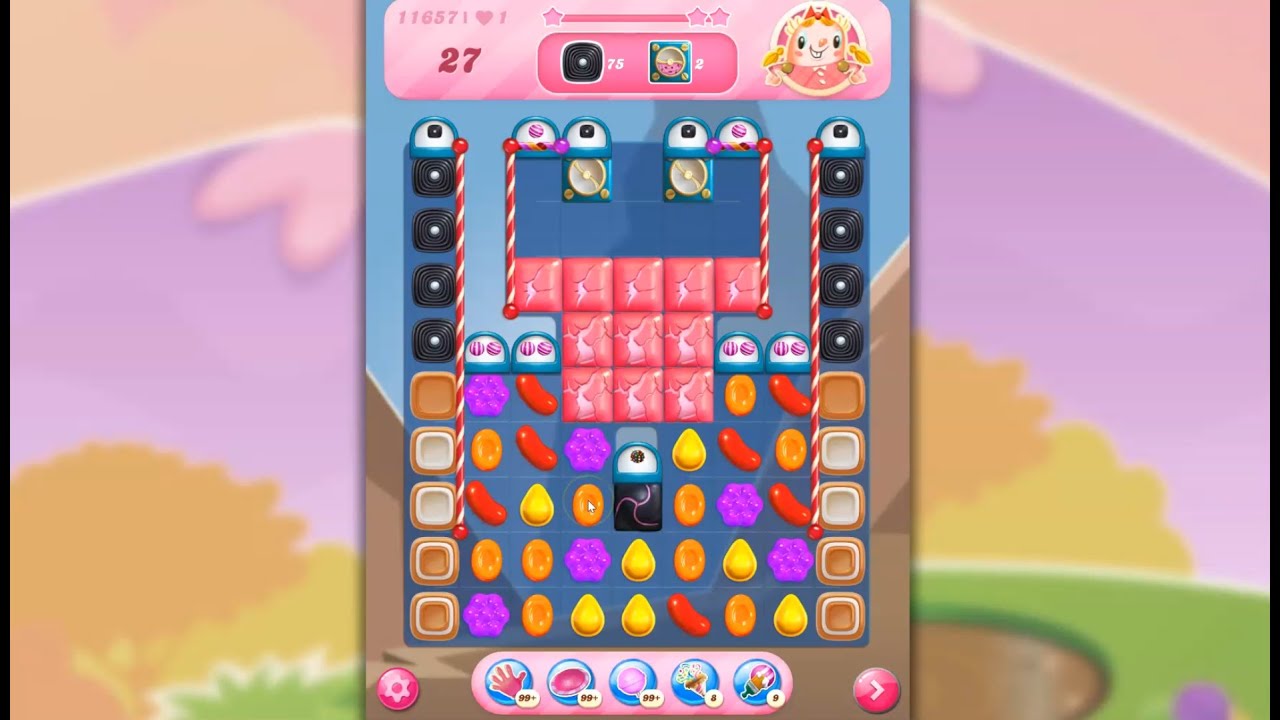 Candy Crush Saga Level 11657 No Boosters