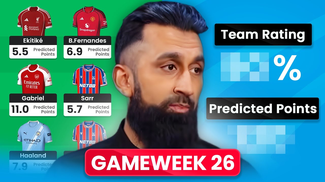 MUÑOZ OR SARR IN! | FPL Salah's Gameweek 26 Team Reveal! | Fantasy Premier League 2025/26