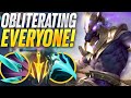 Crit Nasus OBLITERATES EVERYONE!! | Carnarius | League of Legends