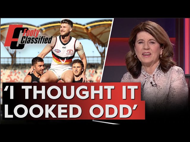 Why Carlton carrying Bryce Gibbs off was a bad look - Footy Classified | Footy on Nine class=
