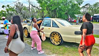 LAKE CITY FLORIDA EASTER SUNDAY 2026 STREET PARTY BIG RIMS CUSTOM CARS HANGOUT BLOCK PARTY