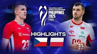 Czechia 🇨🇿 vs. Poland 🇵🇱 | Bronze Match - Highlights | Men's World Championships 2025