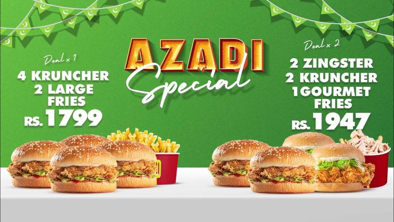 Azadi Deal Burger Lab YouTube