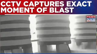 Bhubaneswar Blast Cctv Footage Shows Impact Of Powerful Explosion, Suddent Burst Of Fire Seen