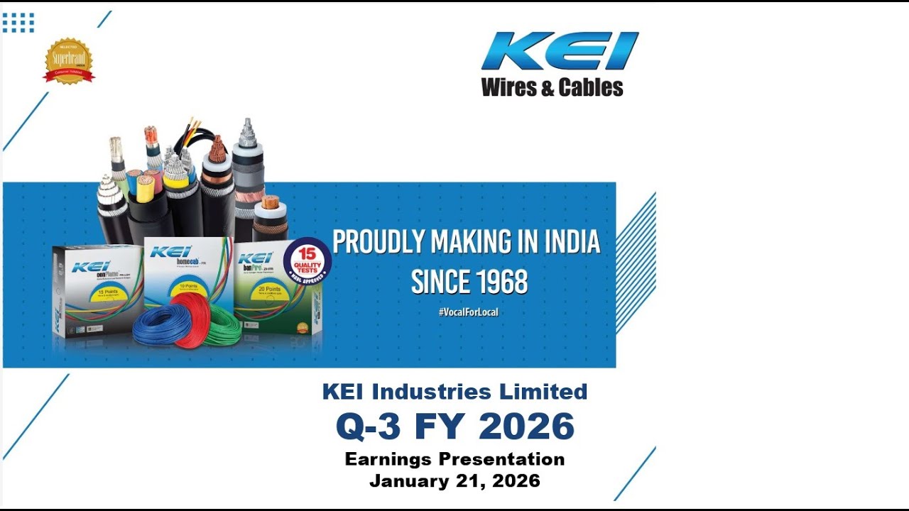 KEI Industries Q3 Concall Analysis: मैनेजमेंट ने क्या कहा? Future Growth Plans!