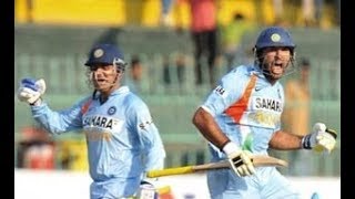 Sehwag and Yuvraj crushed Sri Lanka in Sri Lanka || 221 runs in 167 balls || screenshot 4