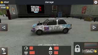 Racing with Kitt Retro vehicle in Demolition derby 2 game | #1 | By Awesome of Everything screenshot 4