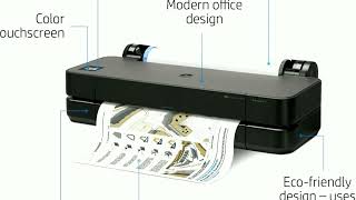 HP DesignJet T210 Printer Review – Compact 24” Plotter for CAD, Posters & Professional Prints