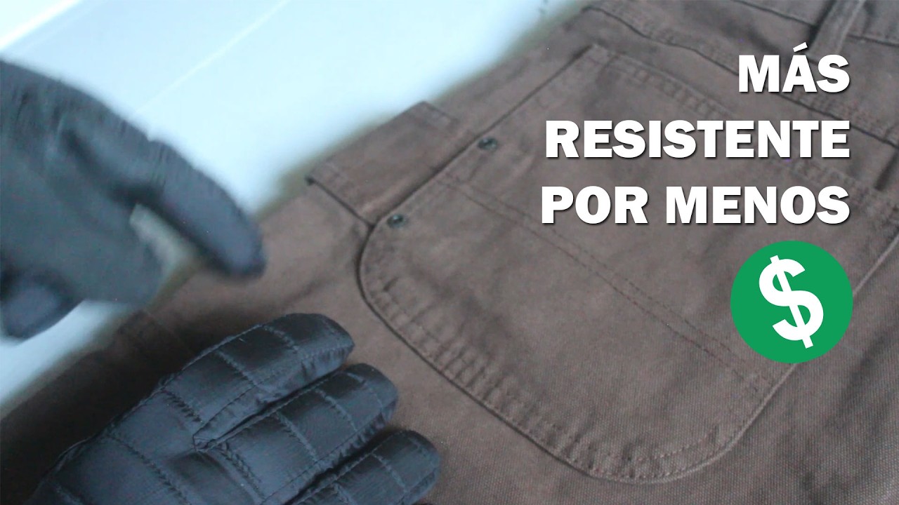 ASMR · Explorando la lona de un Duck Jean Dickies