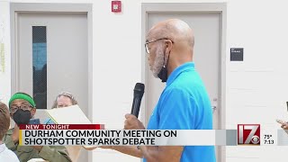 ‘I see this as an improvement’: Durham residents attend ShotSpotter forum