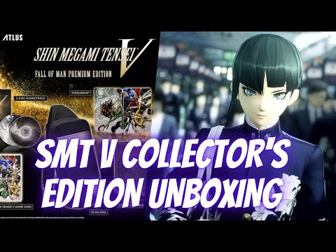 Shin Megami Tensei V (SMT V) Standard Edition (Switch) Unboxing