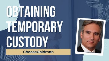 How Can I Obtain Temporary Custody? - ChooseGoldman.com