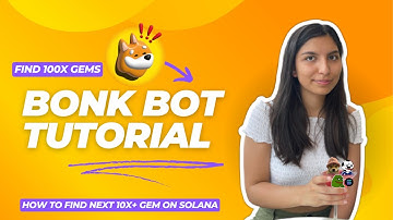 How To Trade Solana Meme Coins | Bonk Bot Tutorial | How To Use Bonk Bot | Find 100x Gems