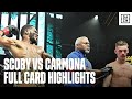 Overtime boxing full card highlights  kurt scoby vs narciso carmona