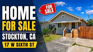 Home for Sale in Stockton CA 17 W Sixth St Property Tour
