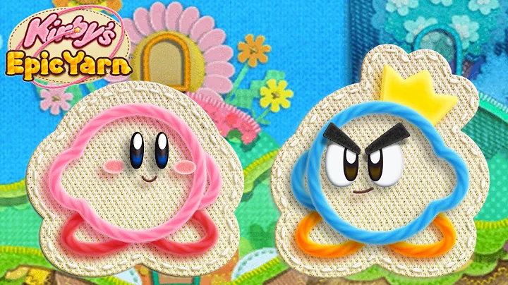 Kirby's Epic Yarn for Wii  Full Playthrough (All T...