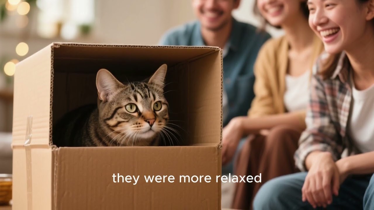 Why cats love boxes