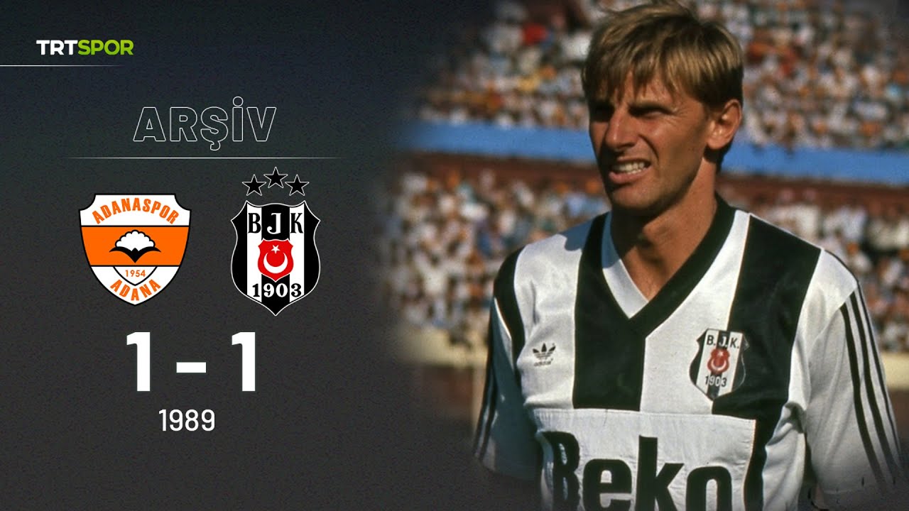 Nostalji - Özet | Adanaspor-Beşiktaş (1989-90) Beşiktaş'ın golü Walsh'tan
