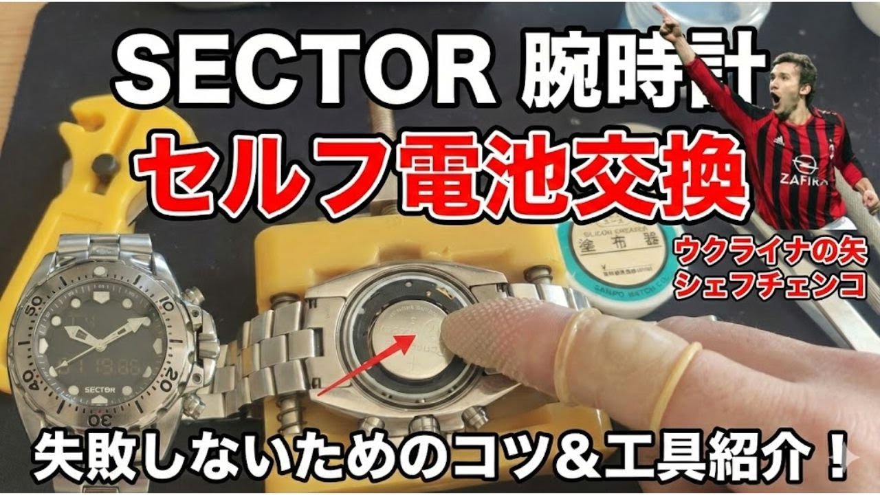 Back in the Shevchenko era! SECTOR 600 Battery Replacement