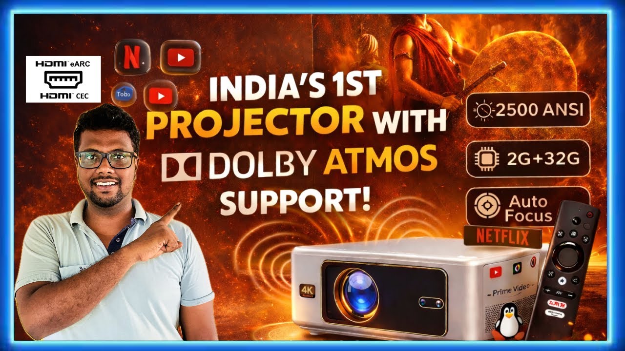 இந்த Projector வேற Level⁉️TOPTRO Quadra Projector 😳Review | Amazon Great Republic Day Sale