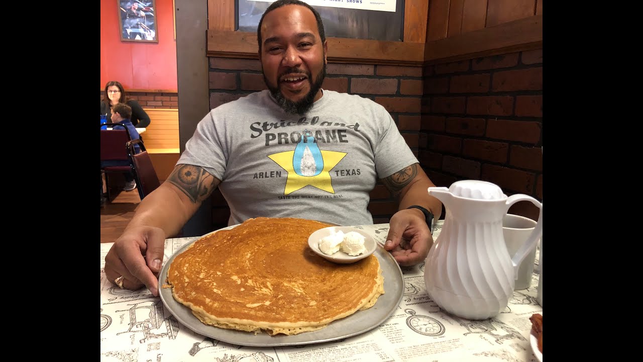 Gigantic All You Can Eat Pancake in Gatlinburg at Little House of
