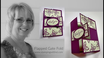 Flapped Gate Fold Card