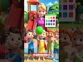 Learn Colors with Fun Toys 🌈 | CoComelon Style Kids Songs & Playground Animation#KidsSongs #shorts