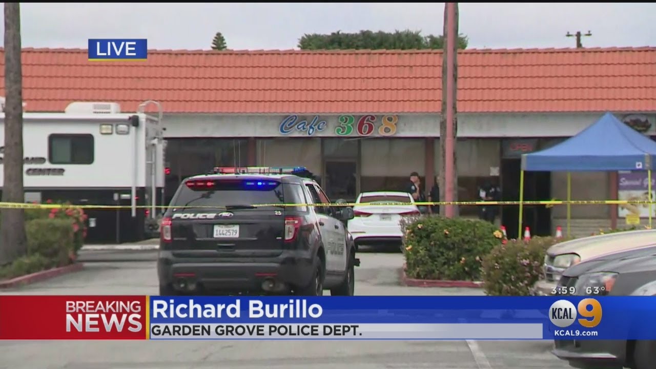 1 Man Found Dead With Gunshot Wound Inside Garden Grove Cafe